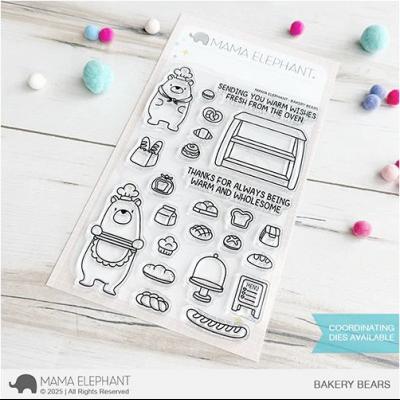 Mama Elephant Stempel - Bakery Bears